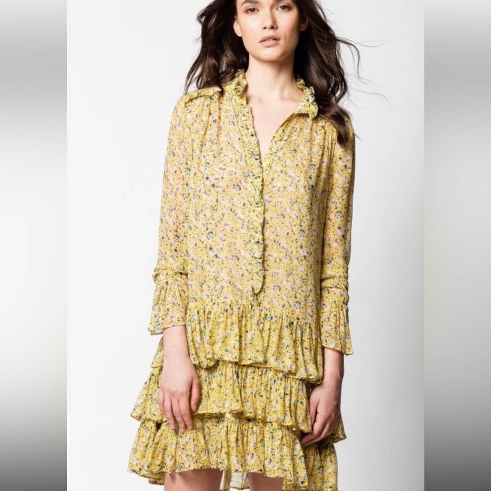 ZADIG & VOLTAIRE
Floral Print Mini Dress
Size: XS